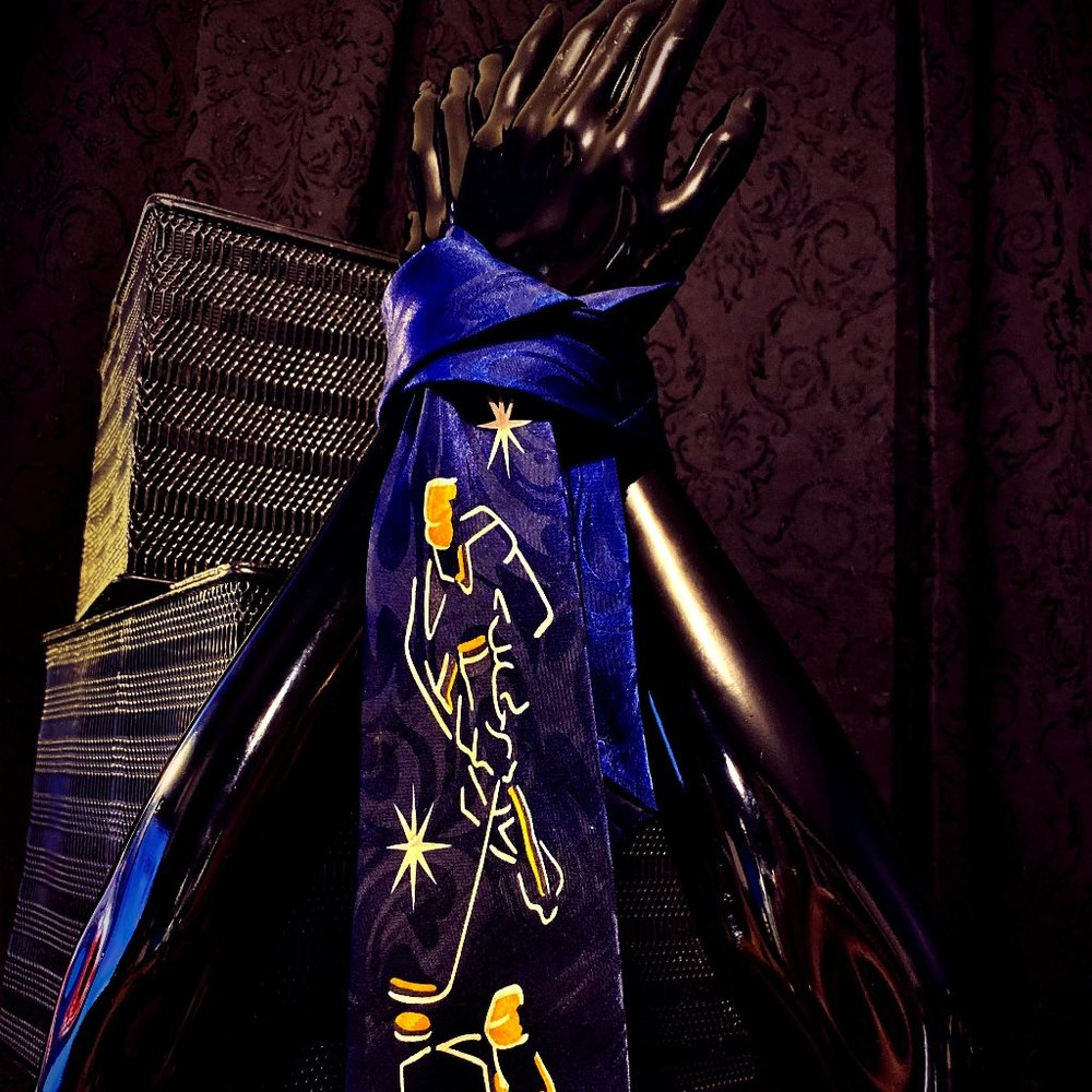Steve Harris Hockey Tie
